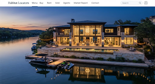 Waterfront residence